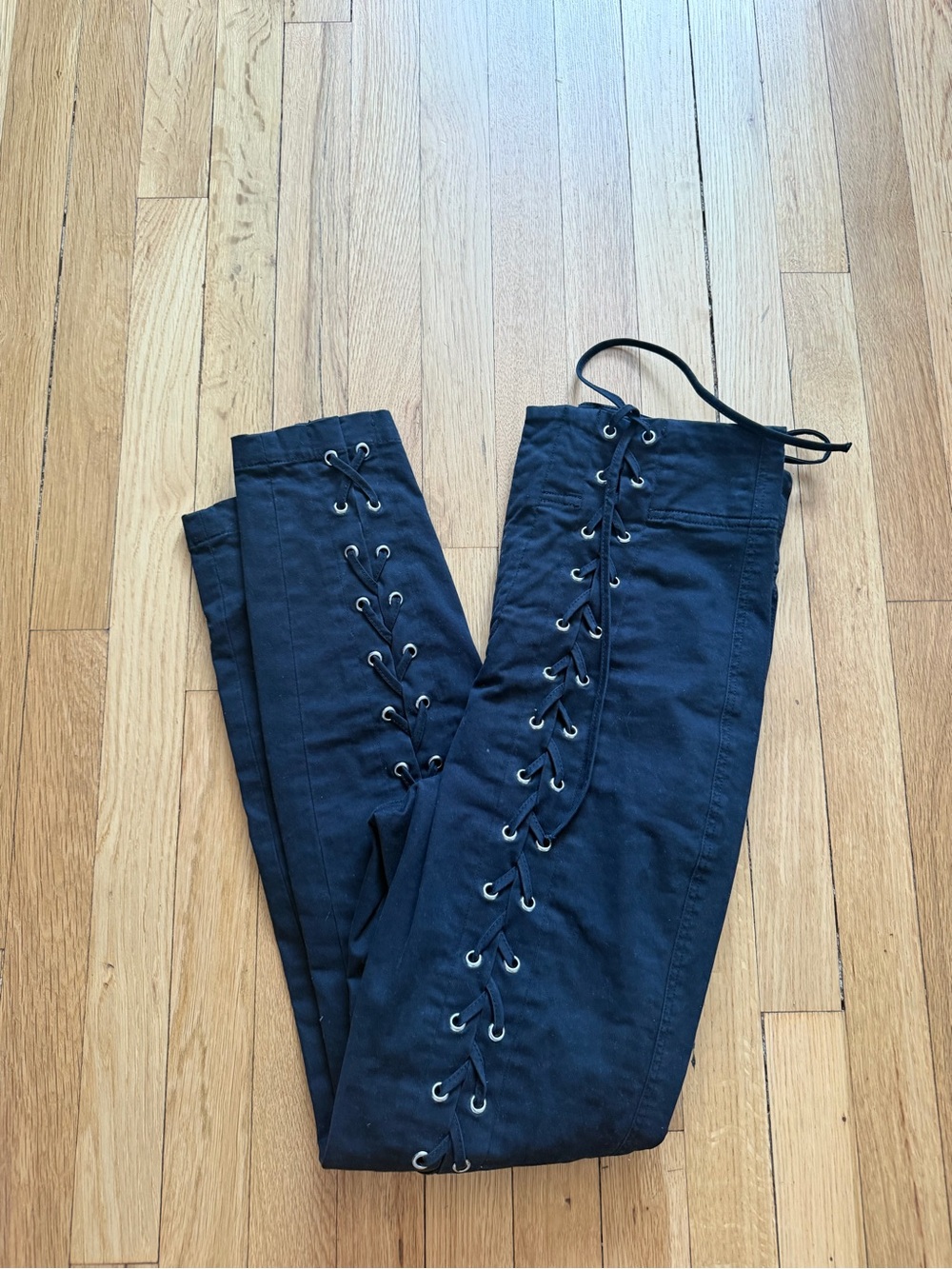 ALC kingsley tie up pants size 4 - Picture 5 of 5